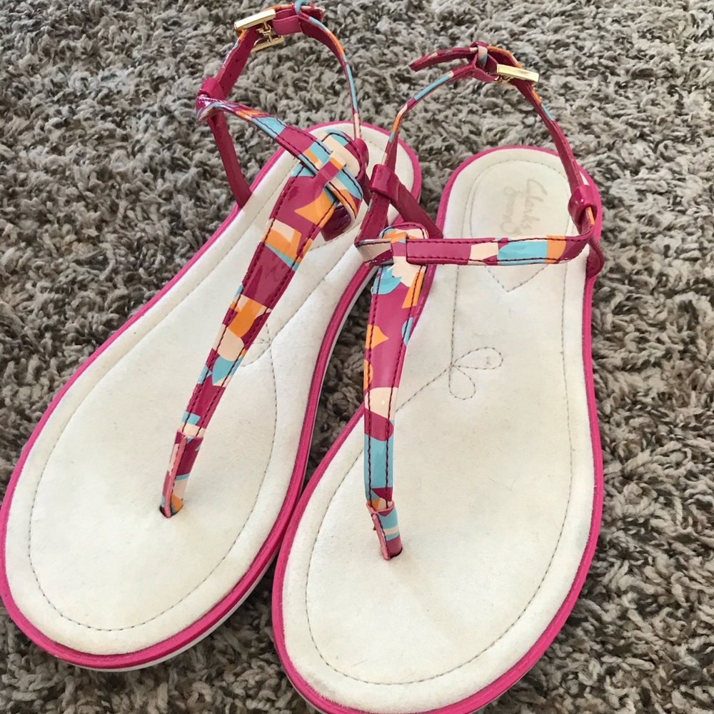 Clark’s Pink Women’s Shoes Sandals